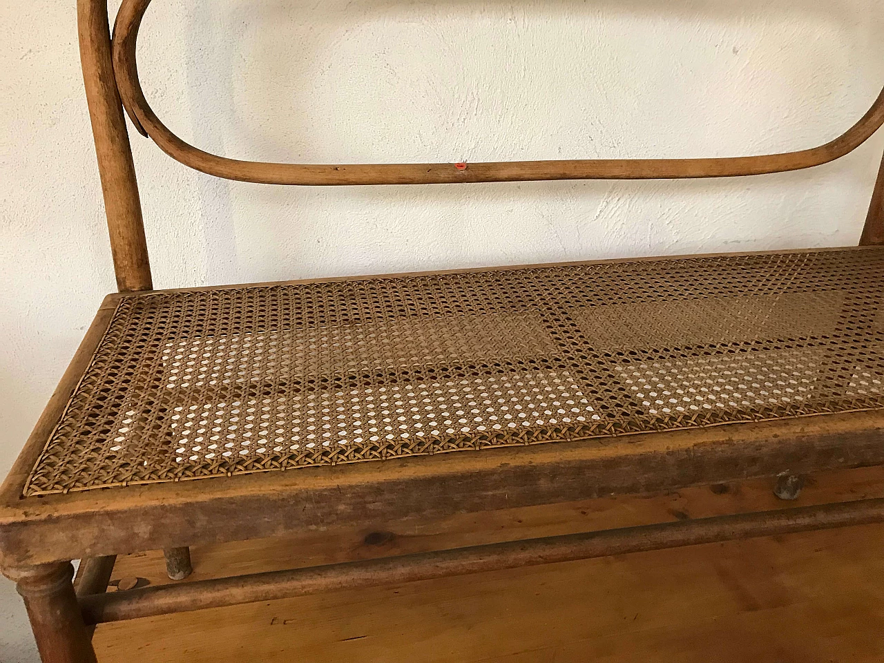 Panca lunga stile Thonet, fine '800 1068083