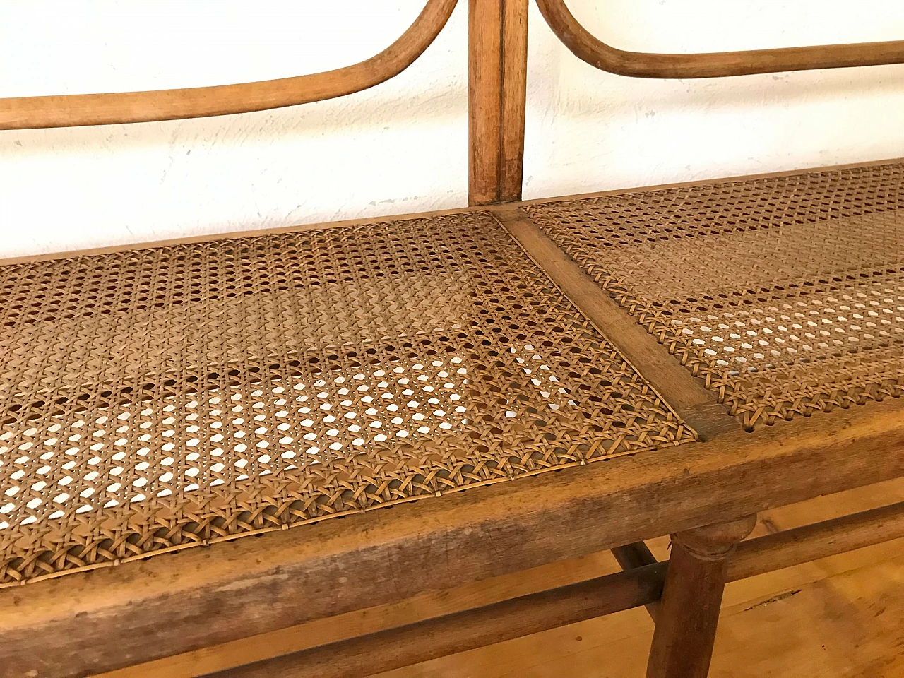 Panca lunga stile Thonet, fine '800 1068084