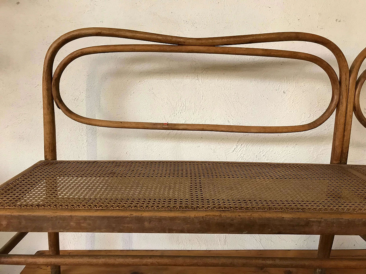 Panca lunga stile Thonet, fine '800 1068085