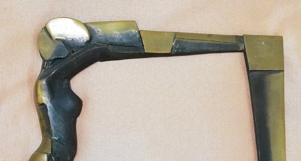 Bronze artist's frame, signed by Wolmer Cantoni 1068131