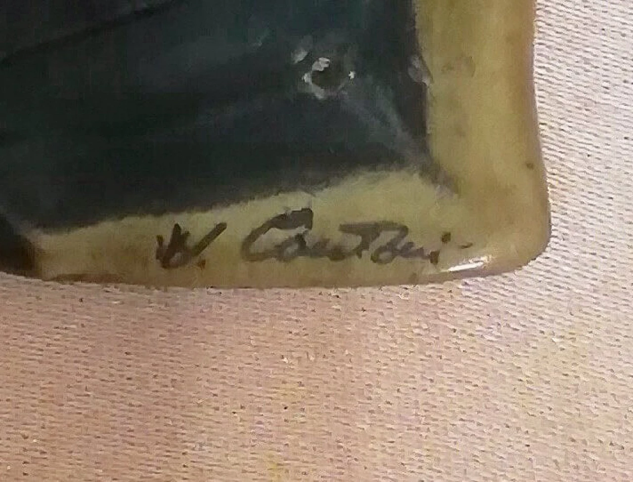 Bronze artist's frame, signed by Wolmer Cantoni 1068132