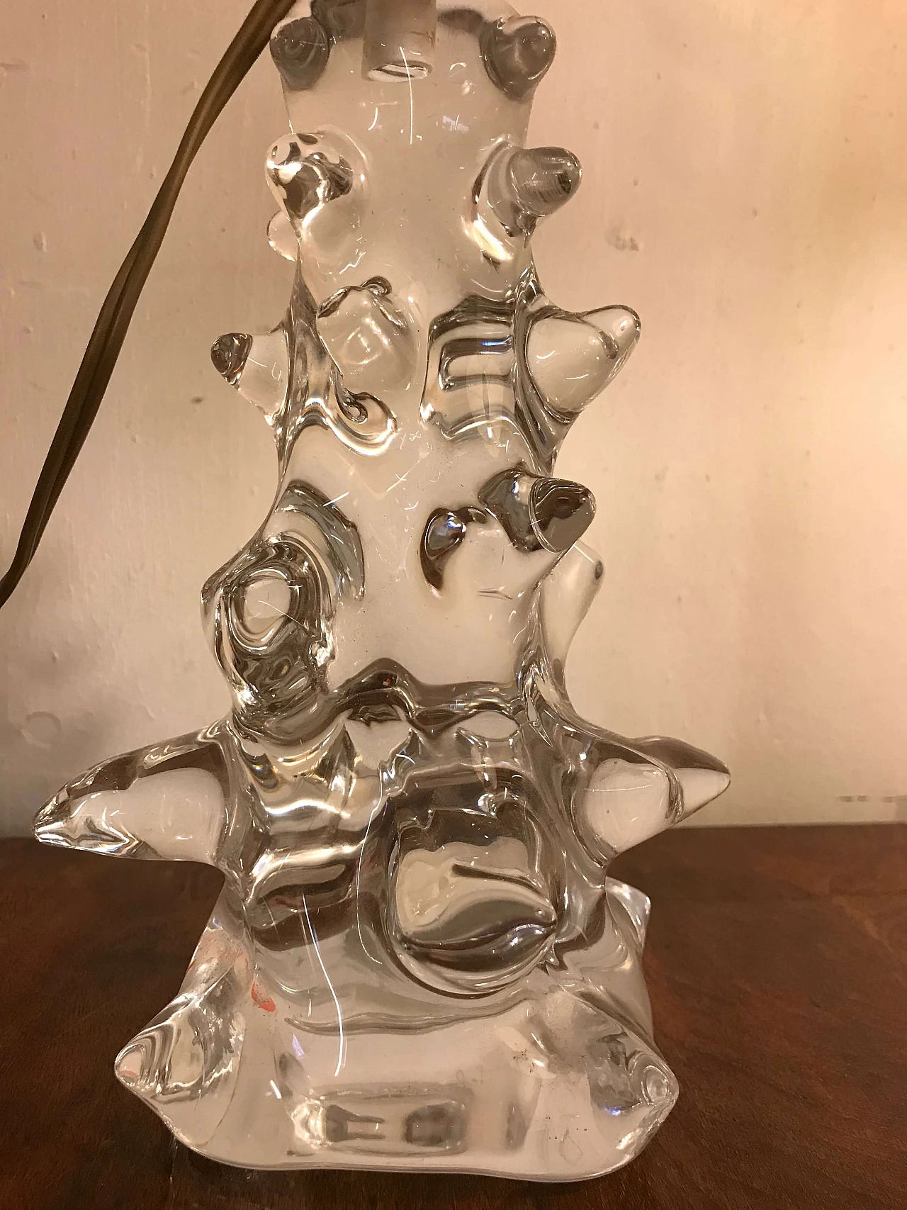 Lampada in cristallo, Schemerdy, anni '40 1068153