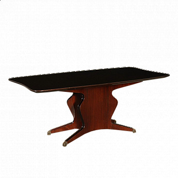 Wooden table by Osvaldo Borsani, 1950s