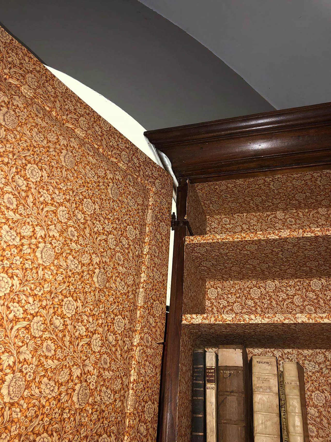 Trumeau genovese in legno di pioppo, '700 1068896