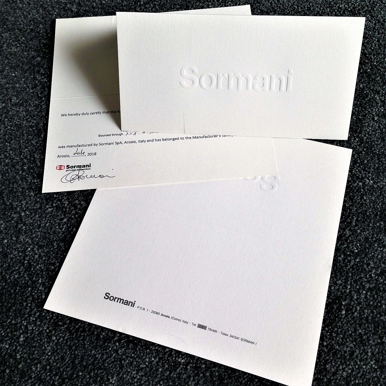 Vanity laccata bianca con piano a ribalta luminoso, Claudio Salocchi per Sormani, 1967 1069001
