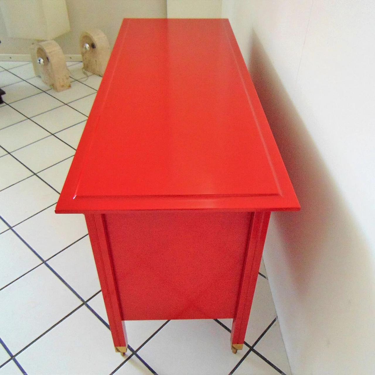 1963 Red Commode by Carlo De Carli, Sormani, Italy 1069060