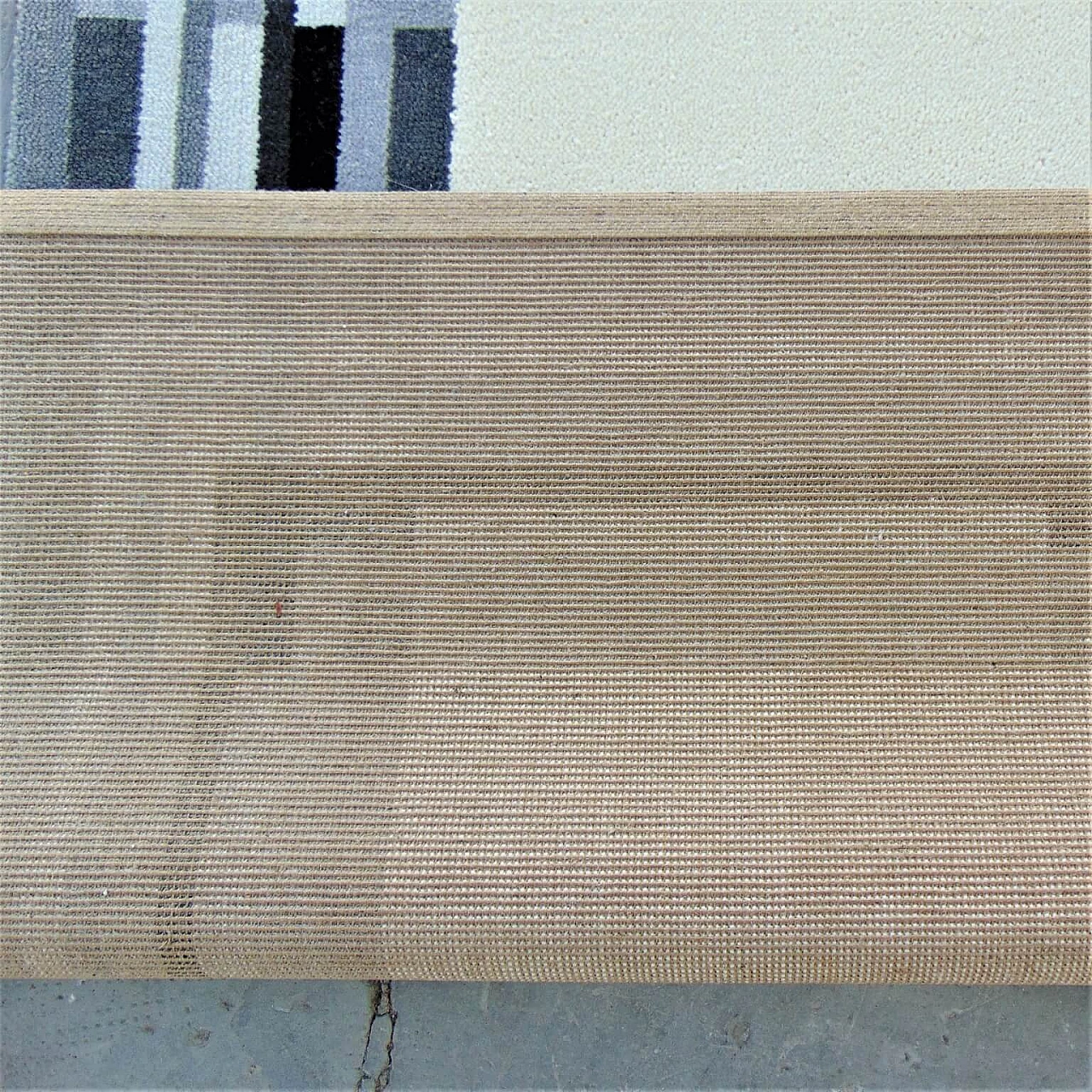 Danish Axminster Rug by EGE Pure New Wool, Cream Background Dark Rim, 1980s 1069307