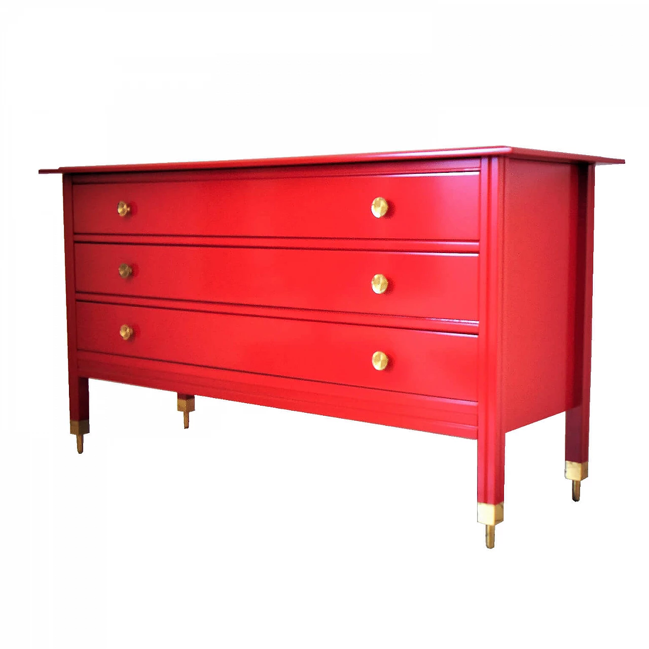 1963 Red Commode by Carlo De Carli, Sormani, Italy 1069422