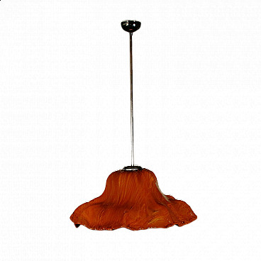 Ninfea chandelier by Toni Zuccheri, 60's