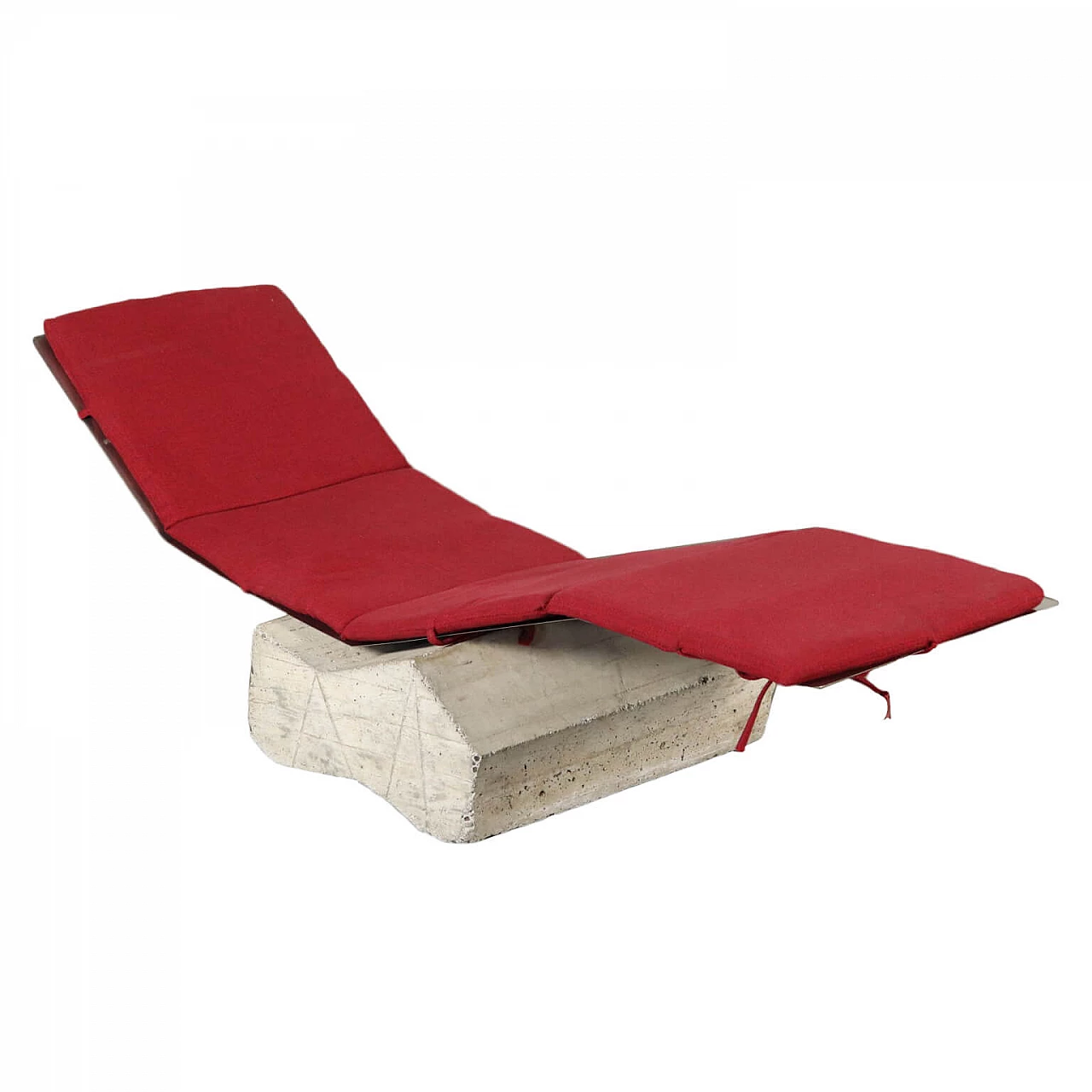 Chaise longue Diapason, Giovanni de Lucchi e Titti Saracino per Elleduemila, anni '80 1069679