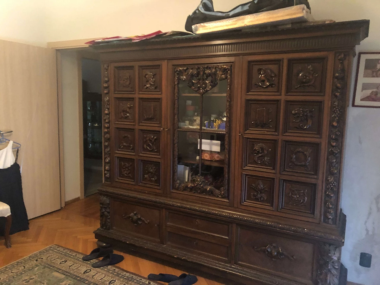 Credenza in legno, inizio 900 1070065