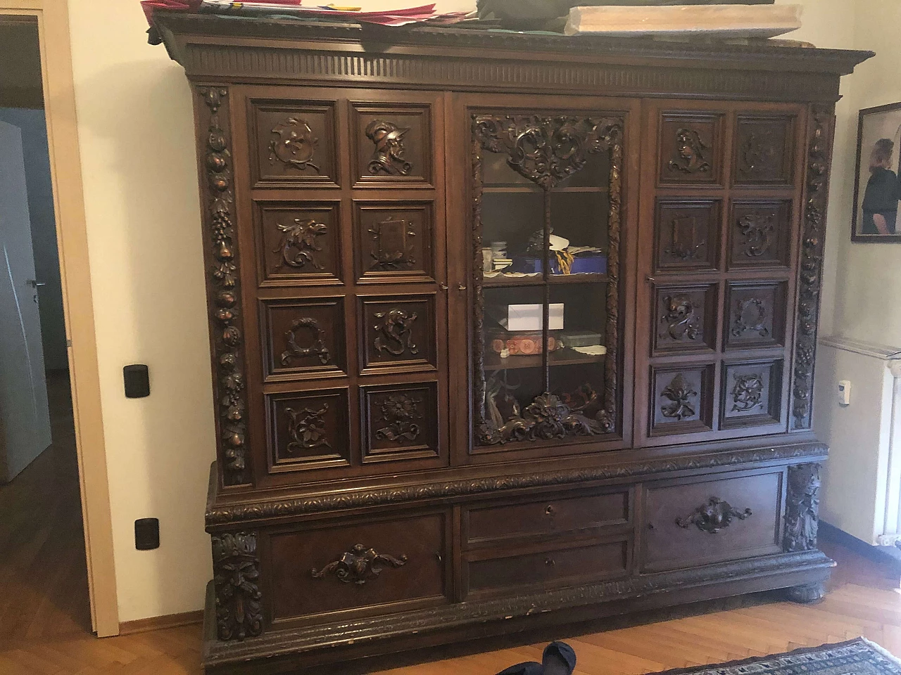 Credenza in legno, inizio 900 1070066