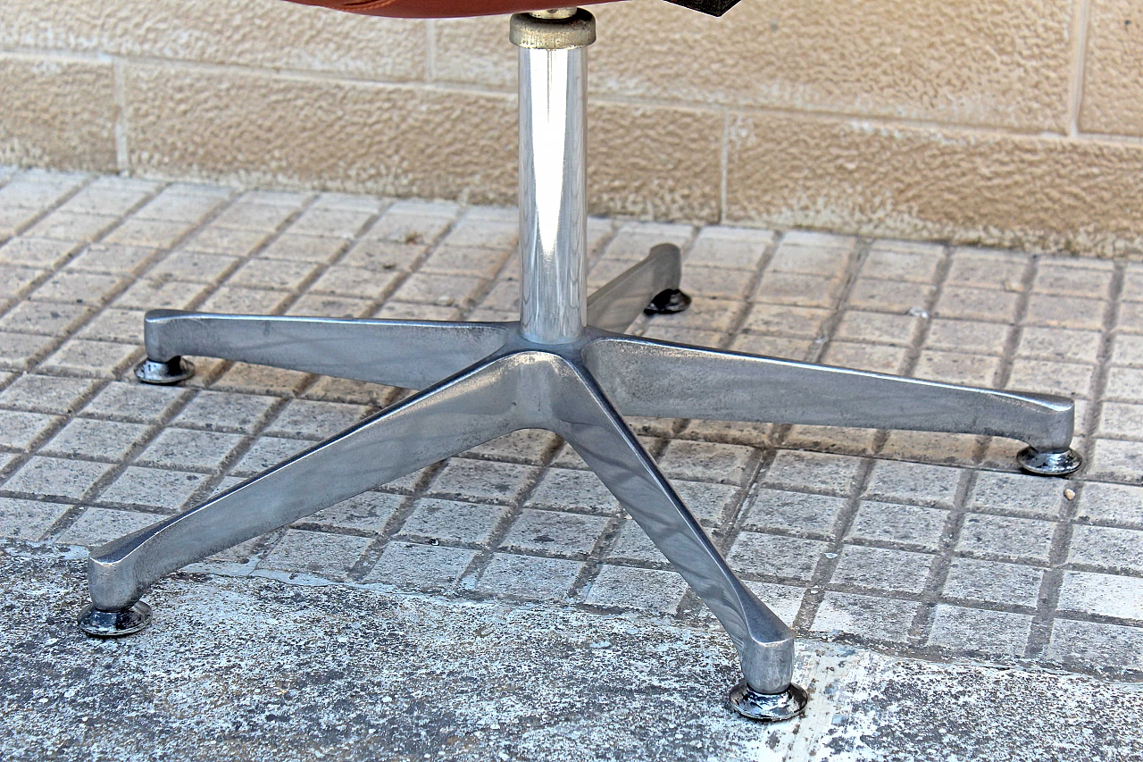 Sedia in pelle da ufficio, anni '60 1070204