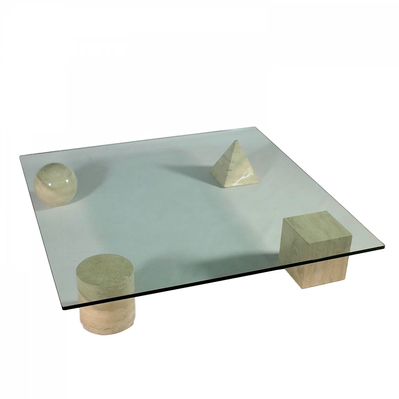Metafora coffee table by Lella and Massimo Vignelli for Martinelli Luce, 1979 1070391