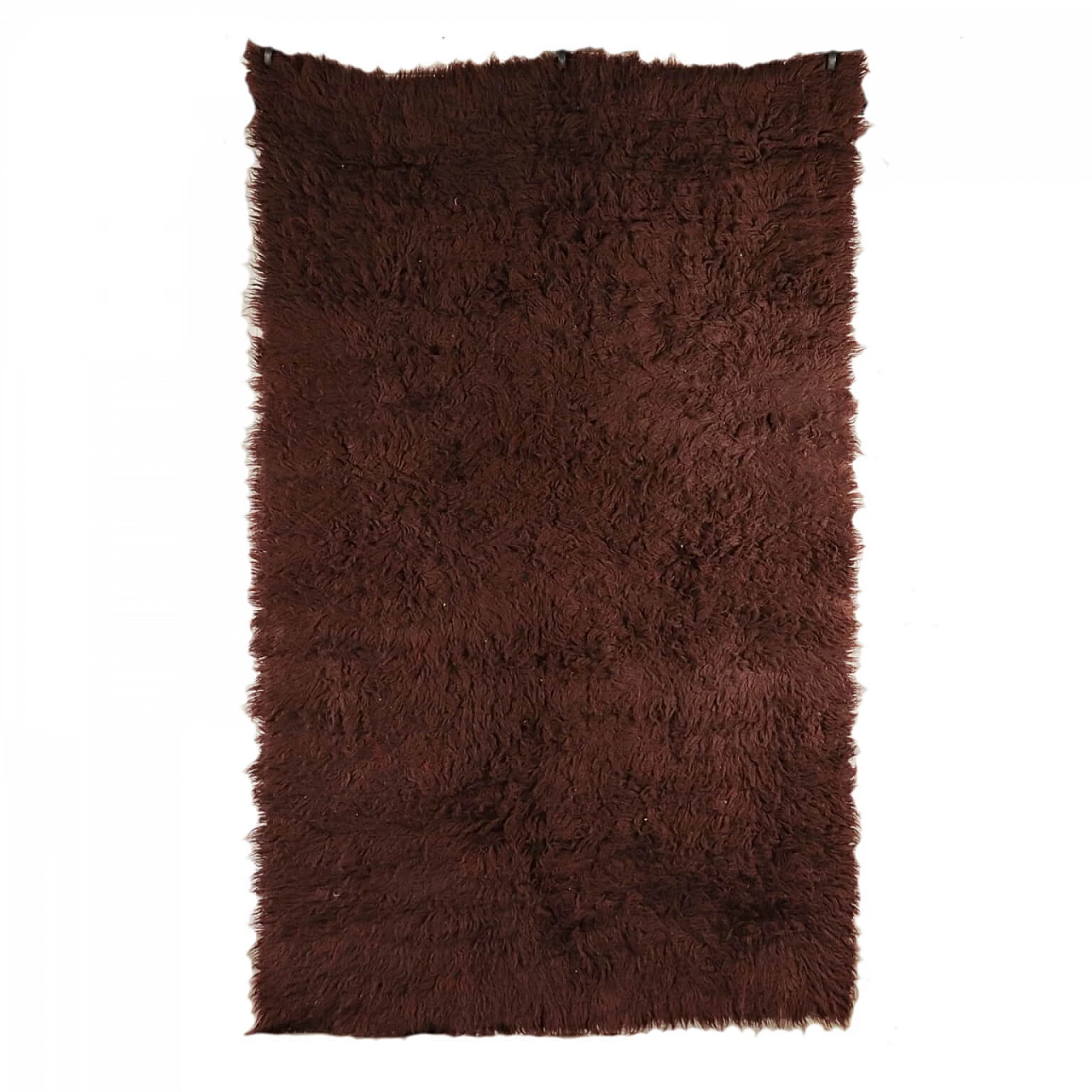 Shaggy long pile wool rug, 70s / 80s 1071336