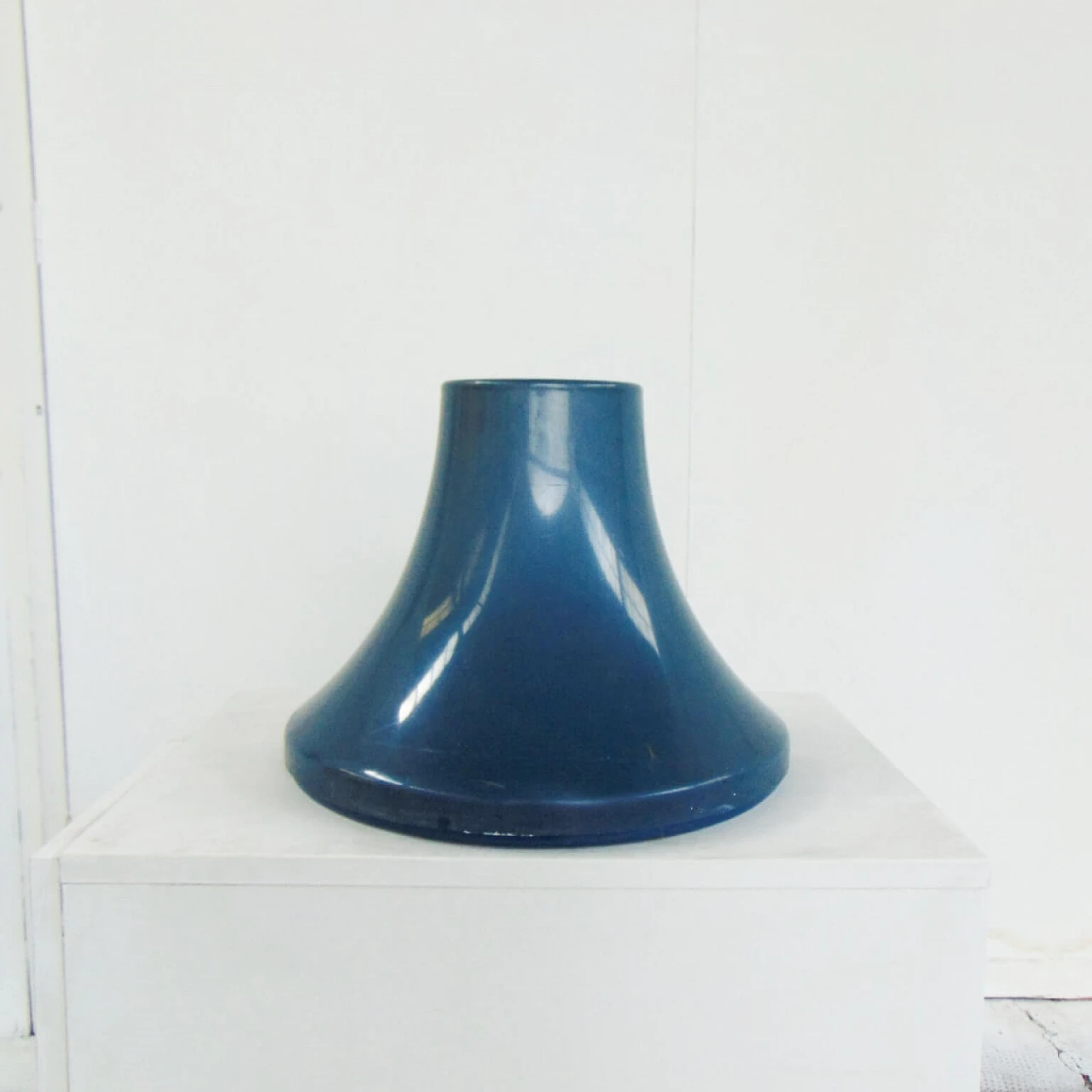Umbrella stand in Thermoformed Plastic Blue by Roberto Lera for Sormani, 1972 1071611