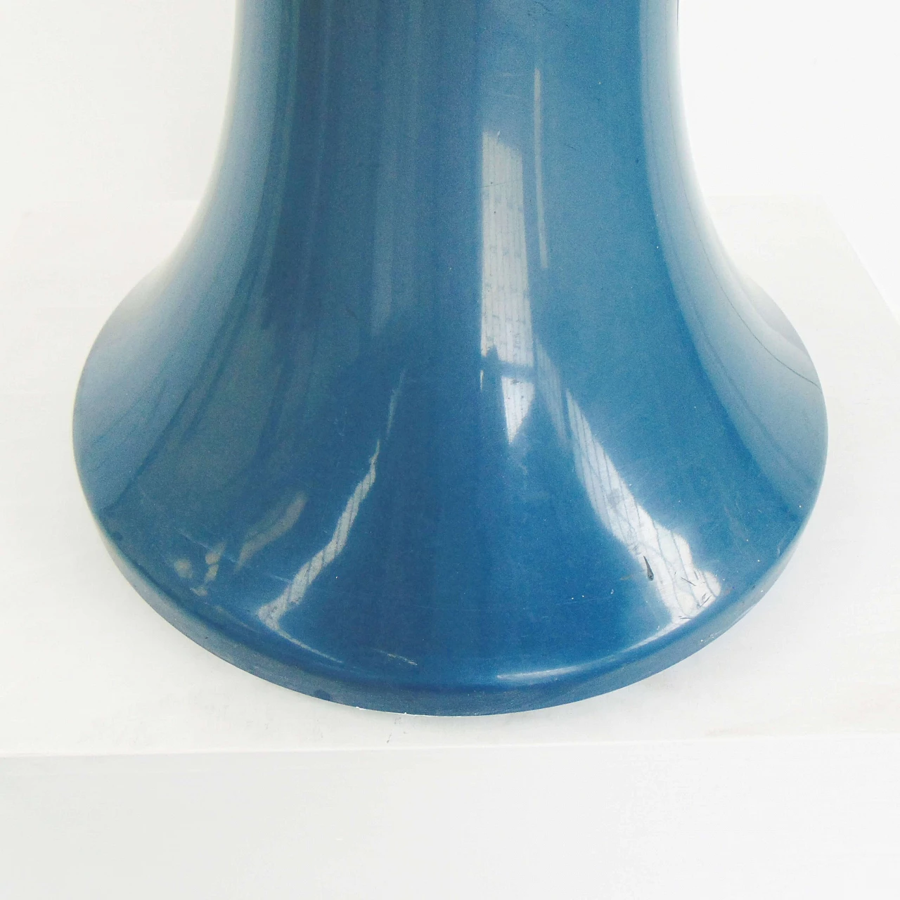 Umbrella stand in Thermoformed Plastic Blue by Roberto Lera for Sormani, 1972 1071616