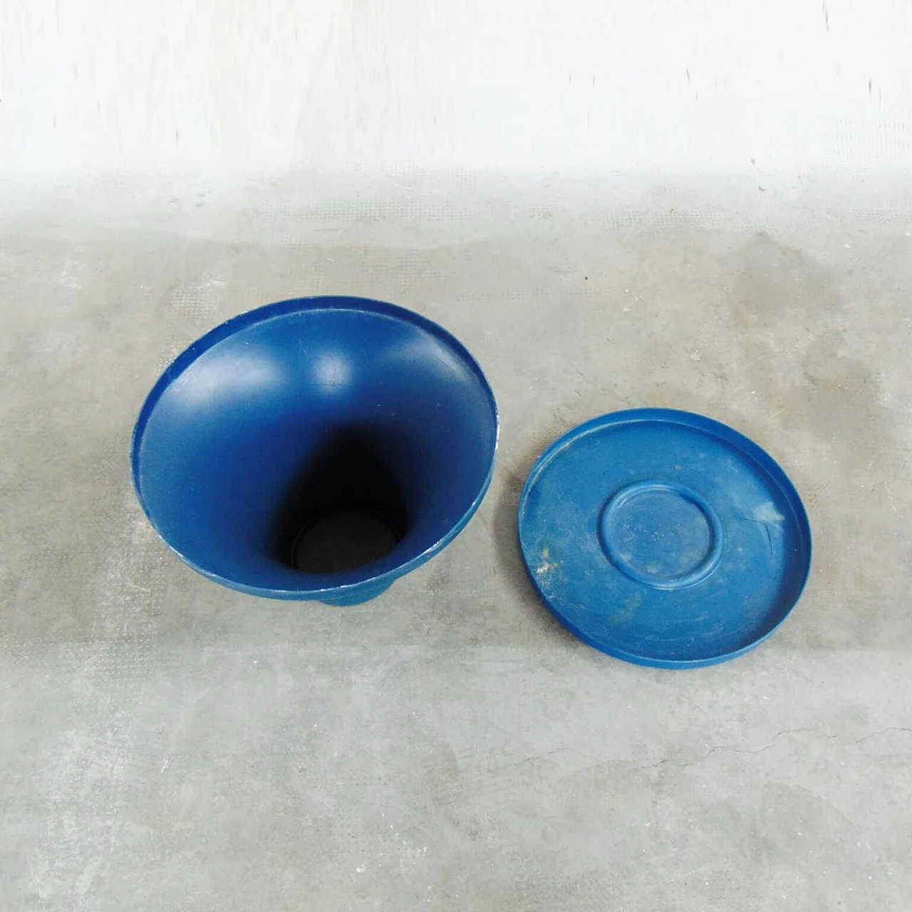 Portaombrelli in Plastica Termoformata Blu di Roberto Lera per Sormani, 1972 1071618