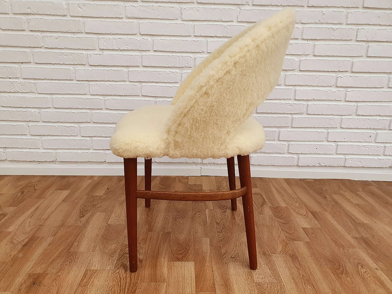 Frode Holm, Danish make up chair, 60s, completely renovated 1071846