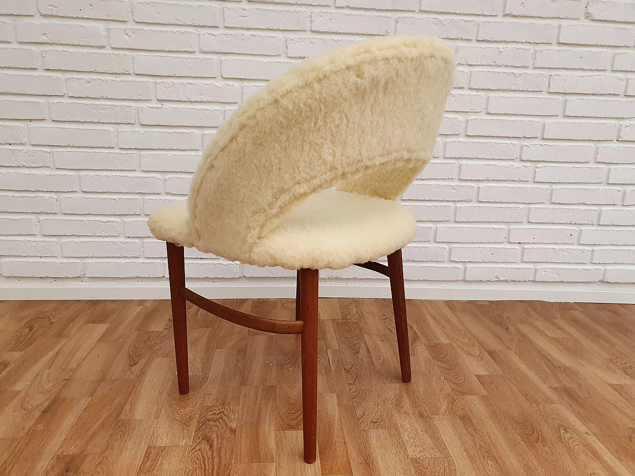 Frode Holm, Danish make up chair, 60s, completely renovated 1071847