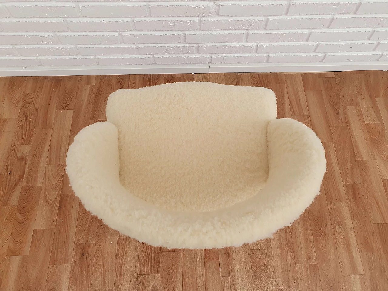 Frode Holm, sedia trucco danese, anni '60, completamente rinnovata 1071849