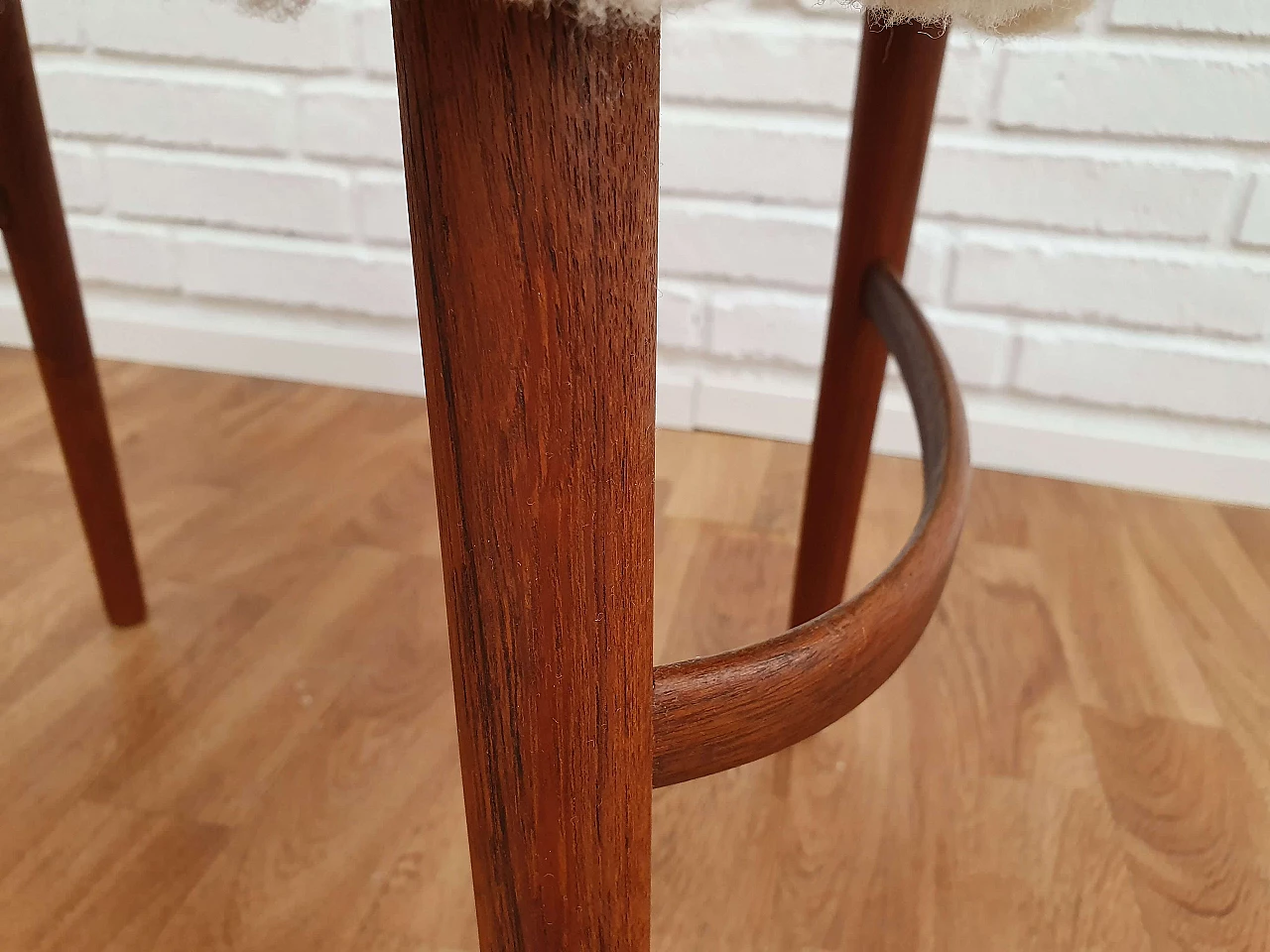Frode Holm, Danish make up chair, 60s, completely renovated 1071852