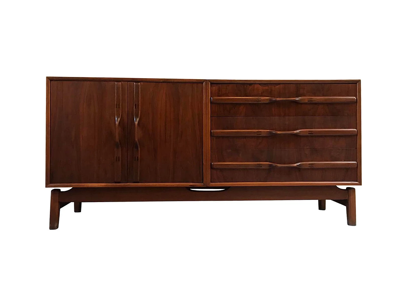 Wooden sideboard, Scandinavian design 1072425