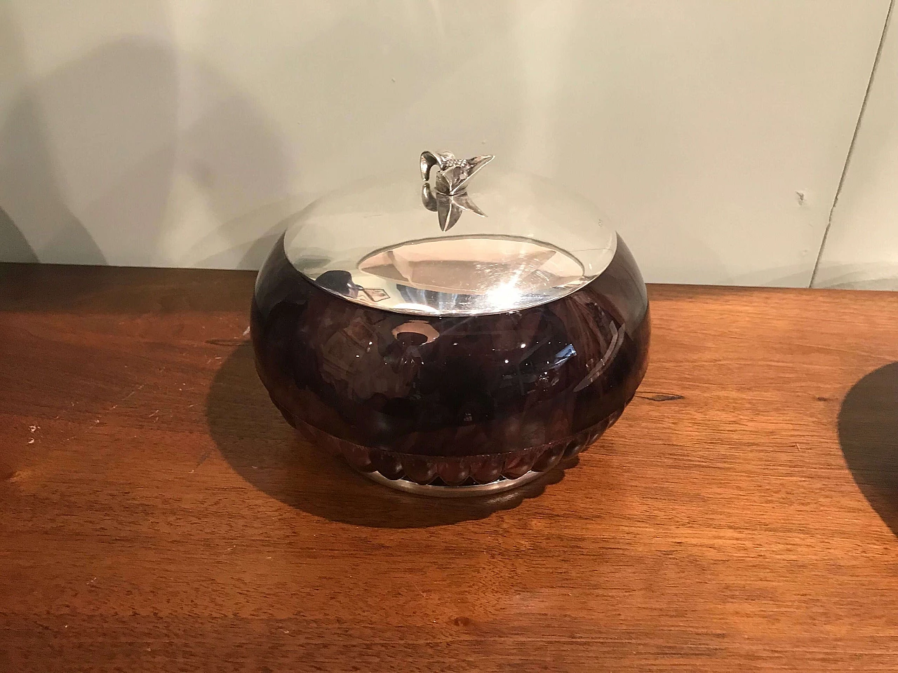 Bonbon bowl, from George Davidson's Cloud Glass series, 1920 1072642