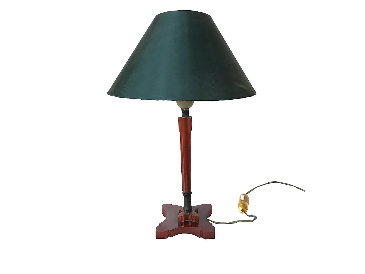 Bakelite Déco style table lamp, England, 30s 1