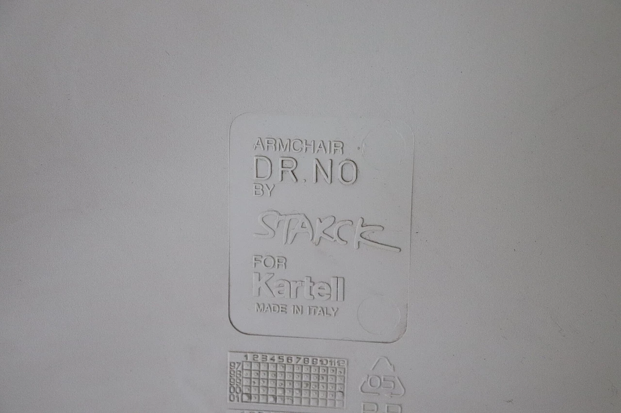 Table and two chairs designed by Philippe Starck for Kartell, '90s 1072761