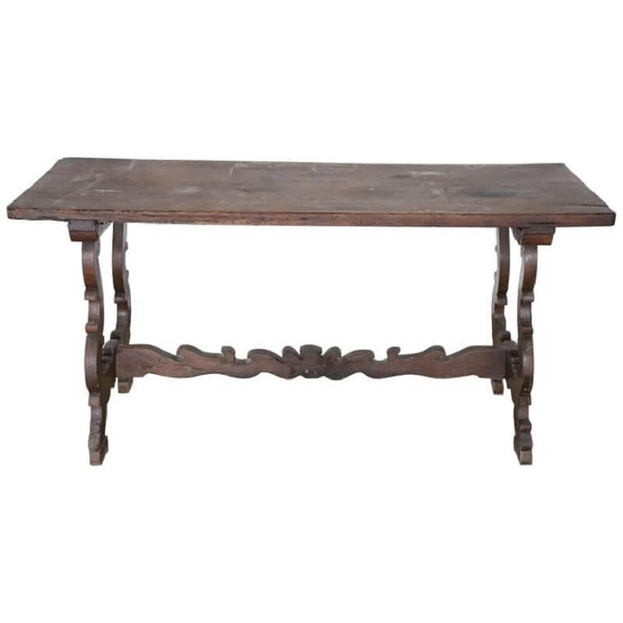 Tavolo antico fratino in noce alta epoca secolo XVII 1072781