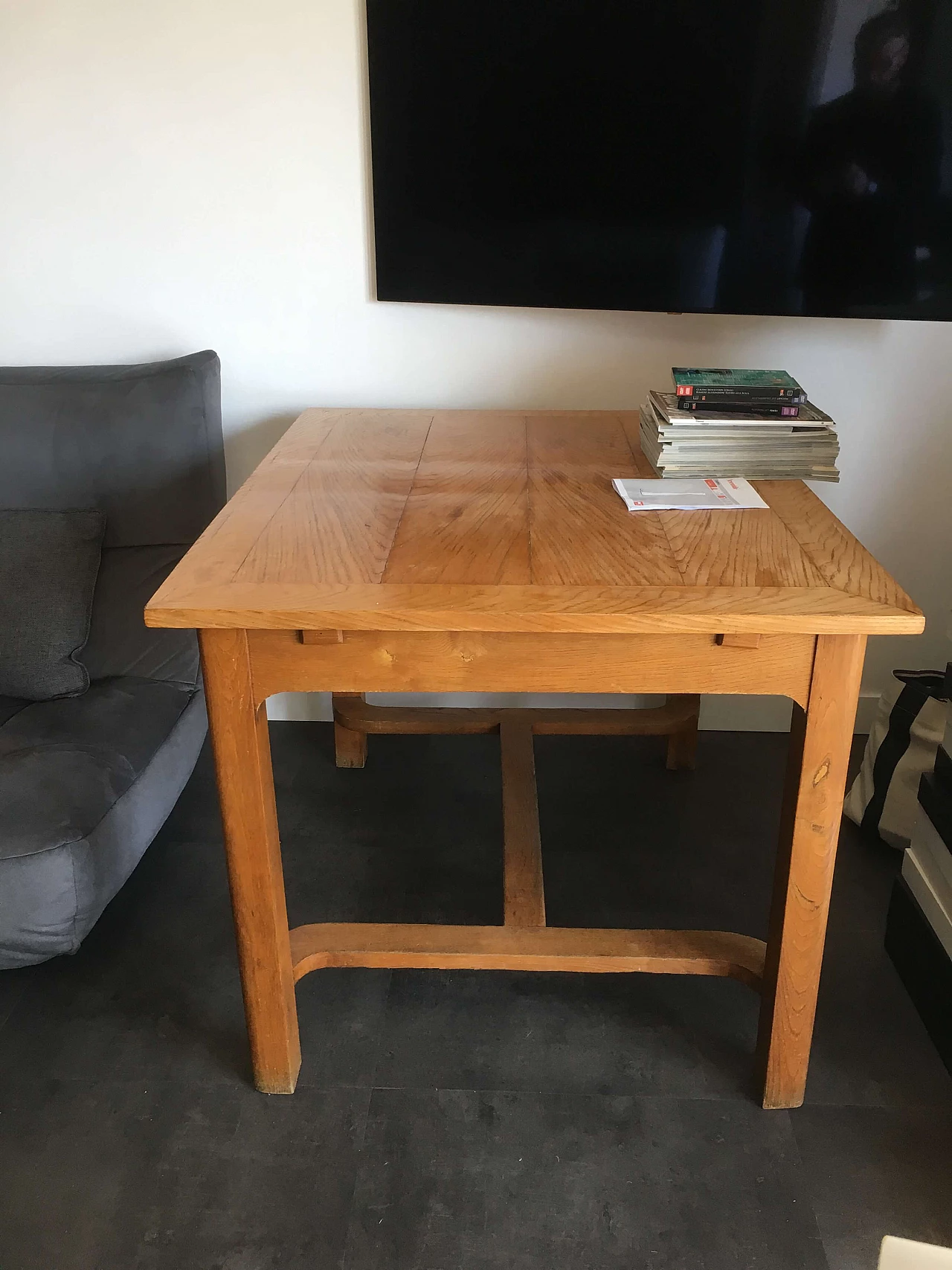 Wooden kitchen table, '70s 1072809