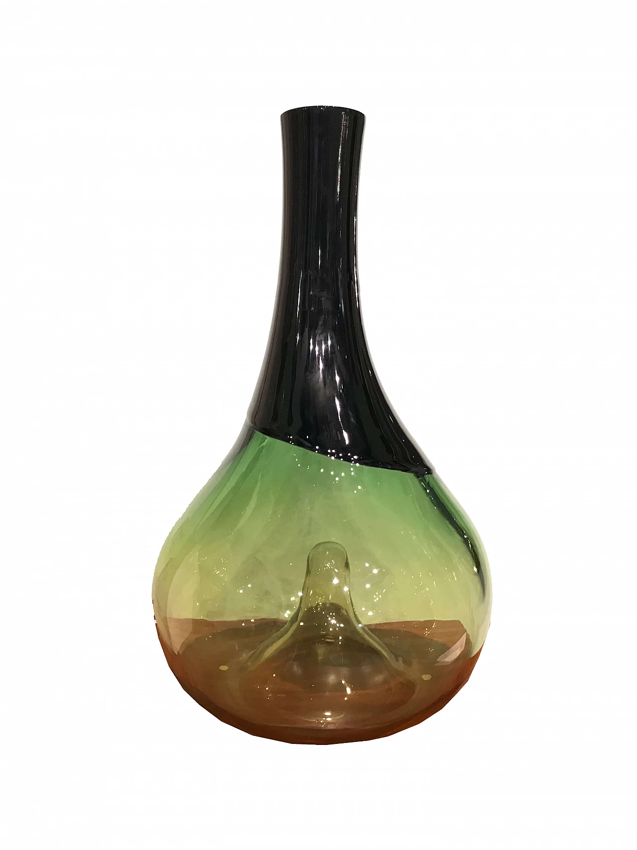 Vaso in vetro di Murano, Paolo Crepax, anni '80 1072849