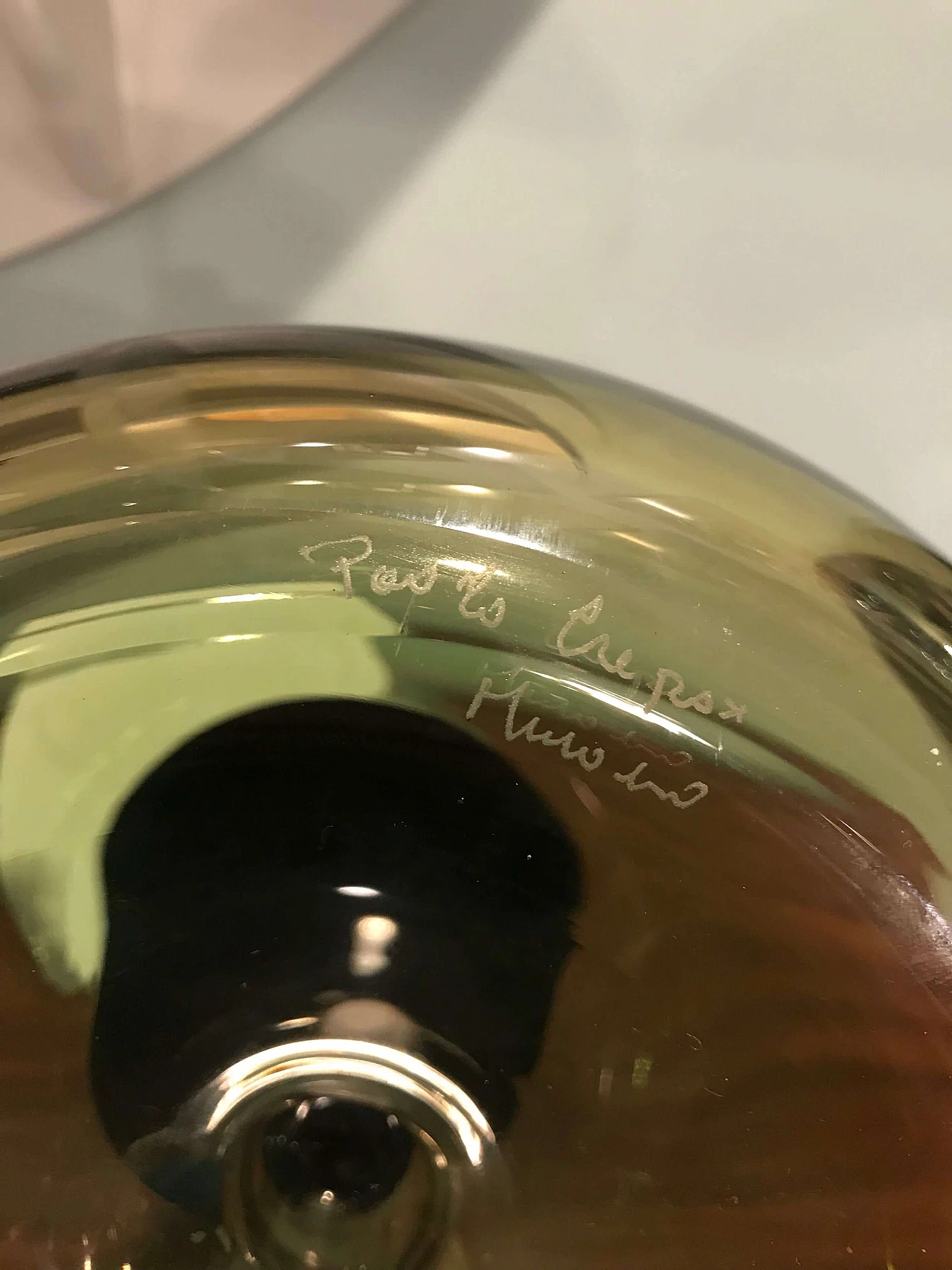 Vaso in vetro di Murano, Paolo Crepax, anni '80 1072850