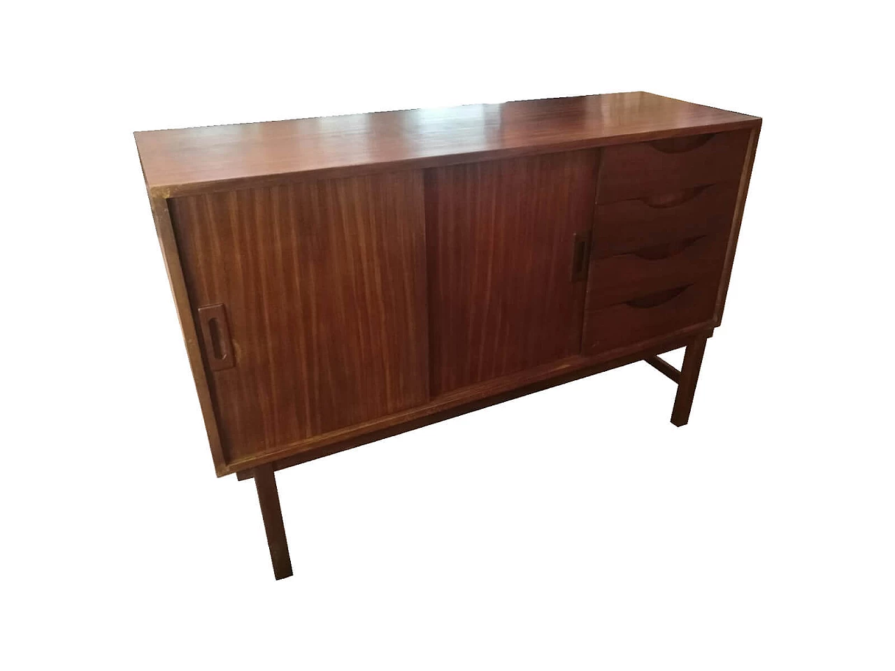 Credenza scandinava in legno, anni '50 1072897