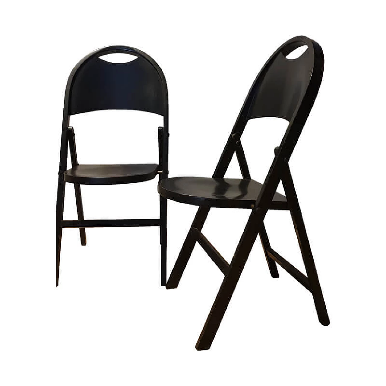 Pair of folding chairs "Tric", by Achille and Pier Giacomo Castiglioni, '60s 1072947