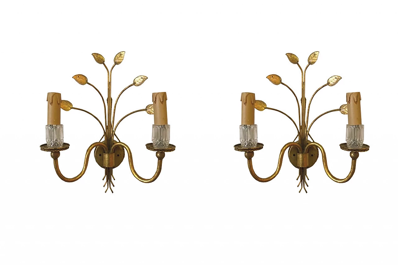 Coppia di appliques Banci , Firenze anni ‘ 70 1