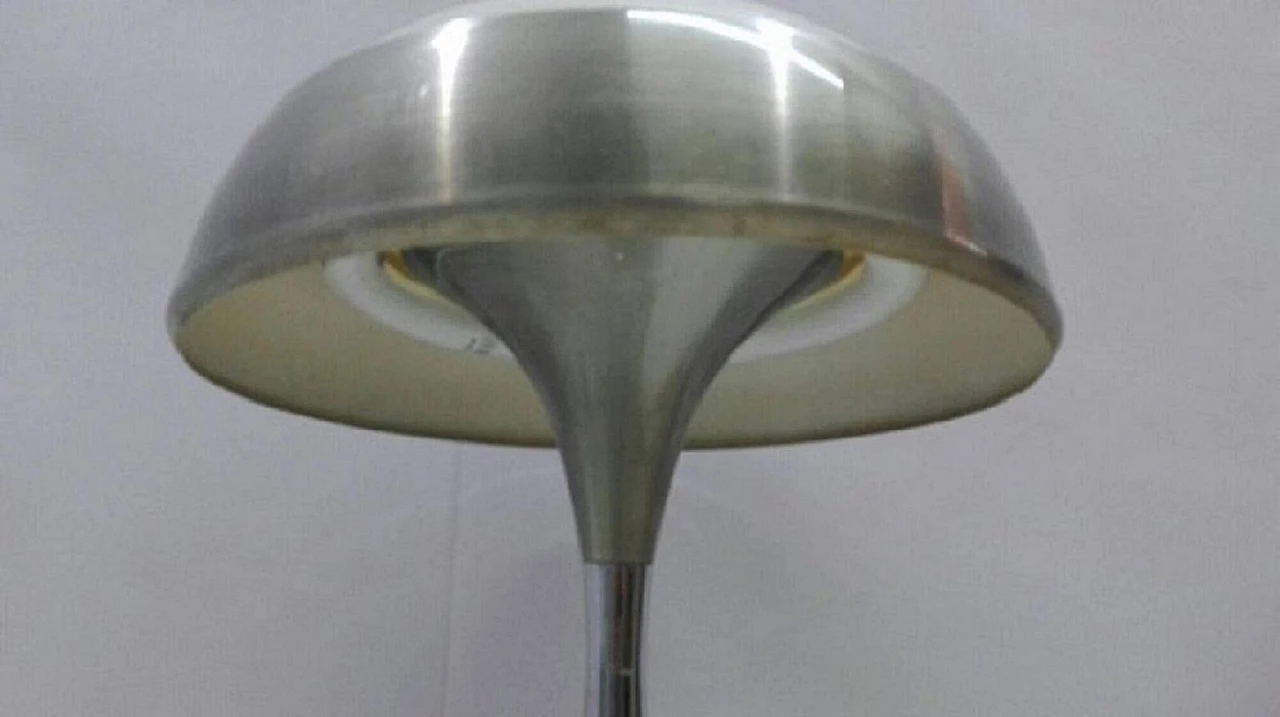 Lampada da tavolo a fungo nello stile di Goffredo Reggiani, anni '60 1073380