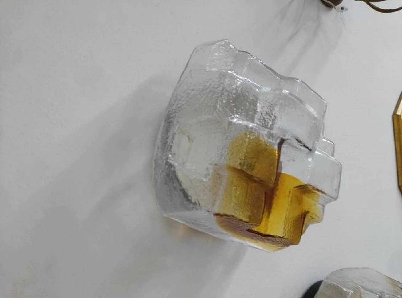 3 applique in vetro di Murano di Tony Zuccheri per Venini, anni '60 1073513