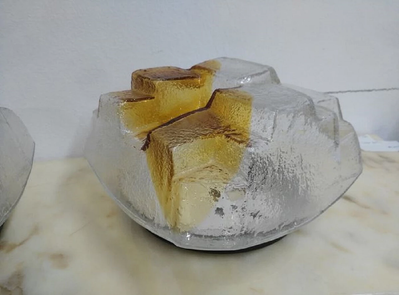 3 applique in vetro di Murano di Tony Zuccheri per Venini, anni '60 1073517