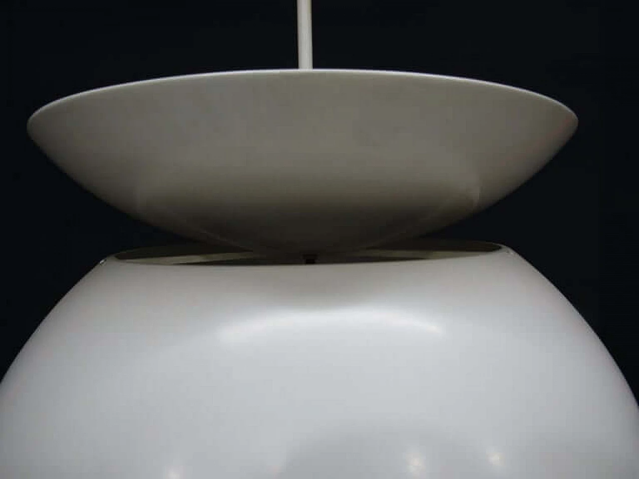 White Cetra pendant lamp by Vico Magistretti for Artemide, 60s 1073773