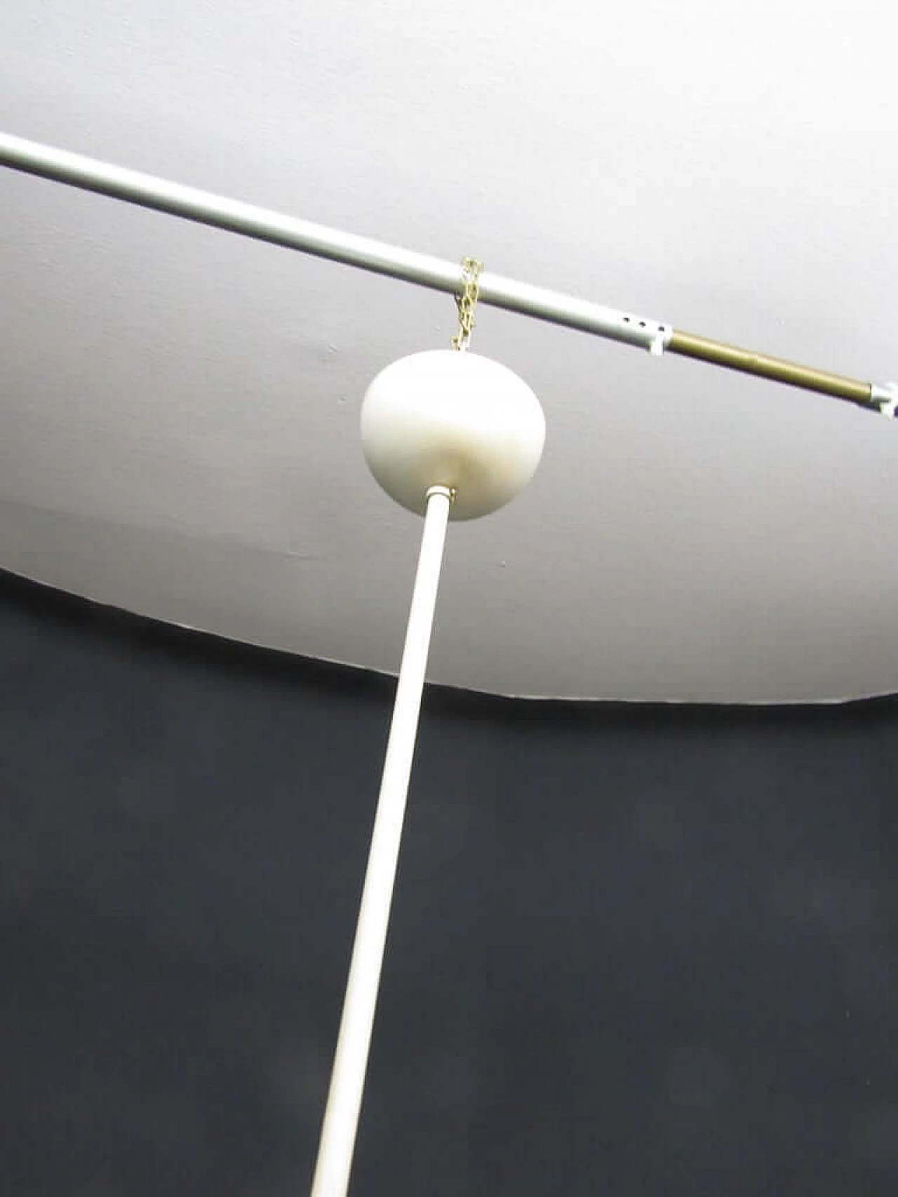 White Cetra pendant lamp by Vico Magistretti for Artemide, 60s 1073777