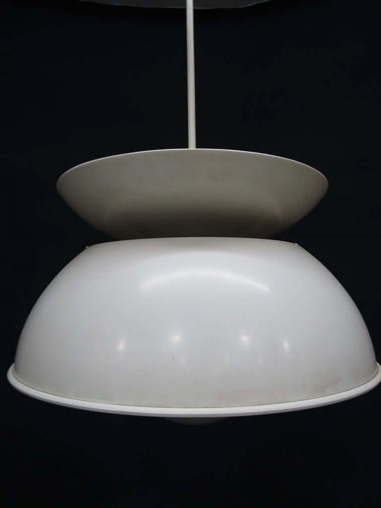 White Cetra pendant lamp by Vico Magistretti for Artemide, 60s 1073778