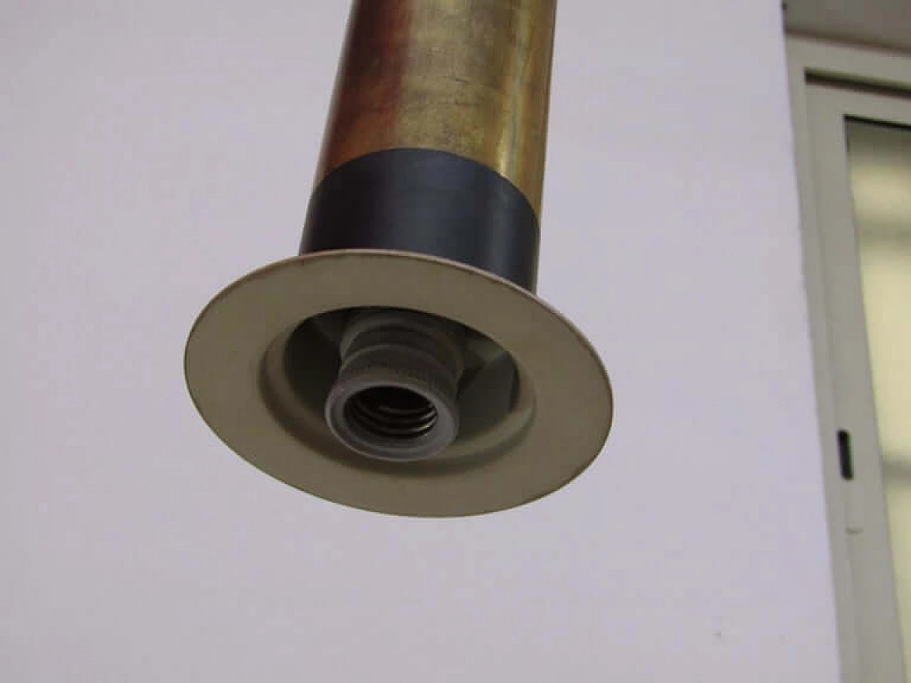 Brass and glass chandelier, Stilnovo, 1950s 1073887