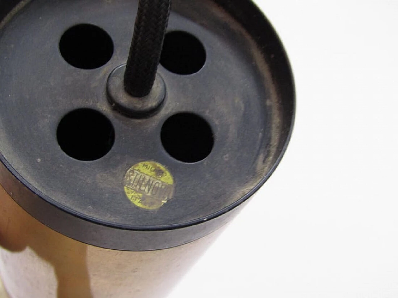 Brass and glass chandelier, Stilnovo, 1950s 1073888