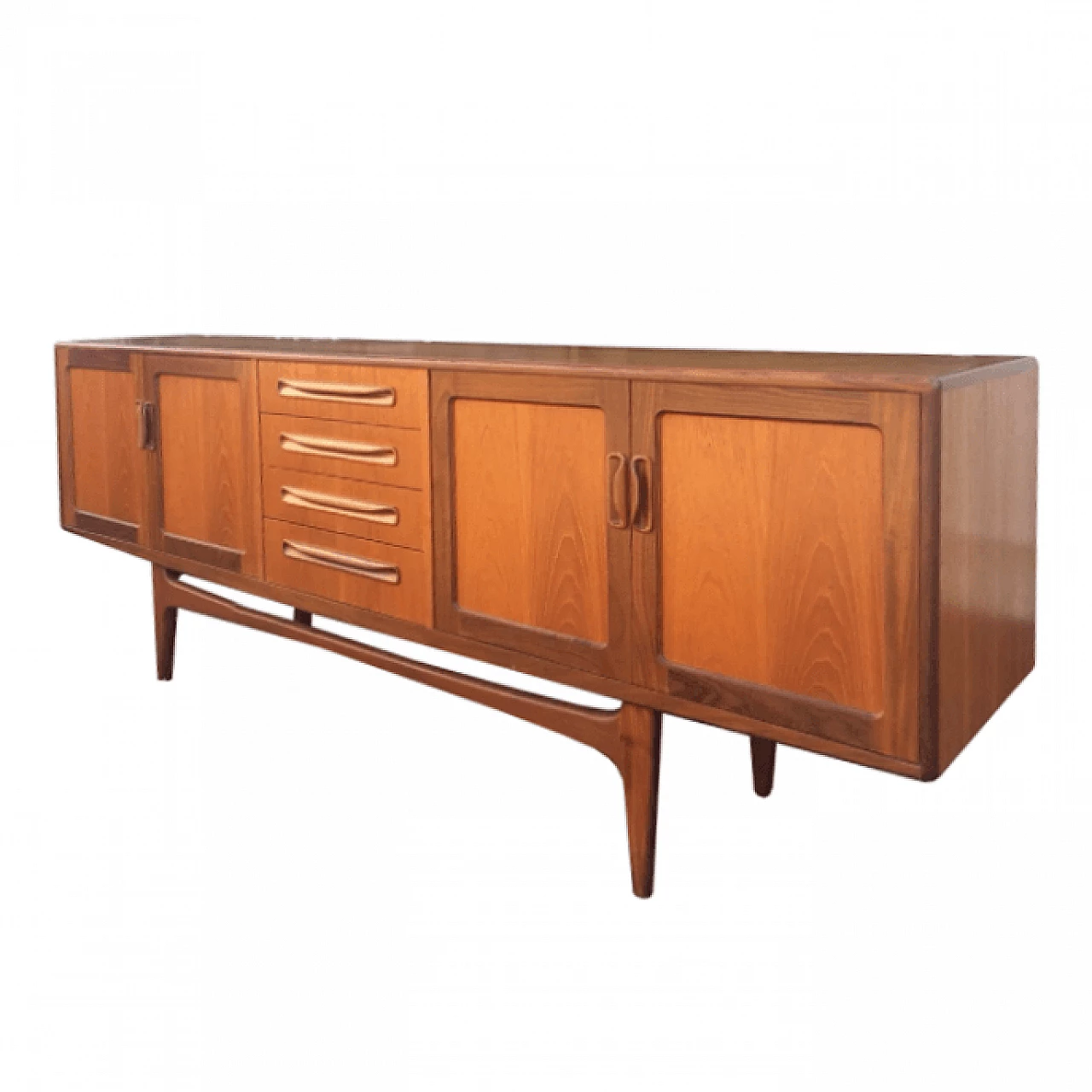 Credenza in teak di design danese G Plan UK, anni '50 3