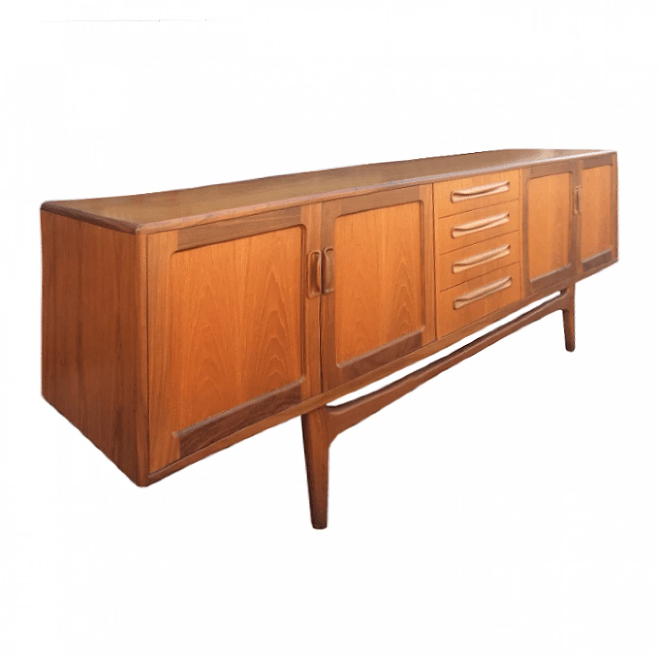Credenza in teak di design danese G Plan UK, anni '50 5