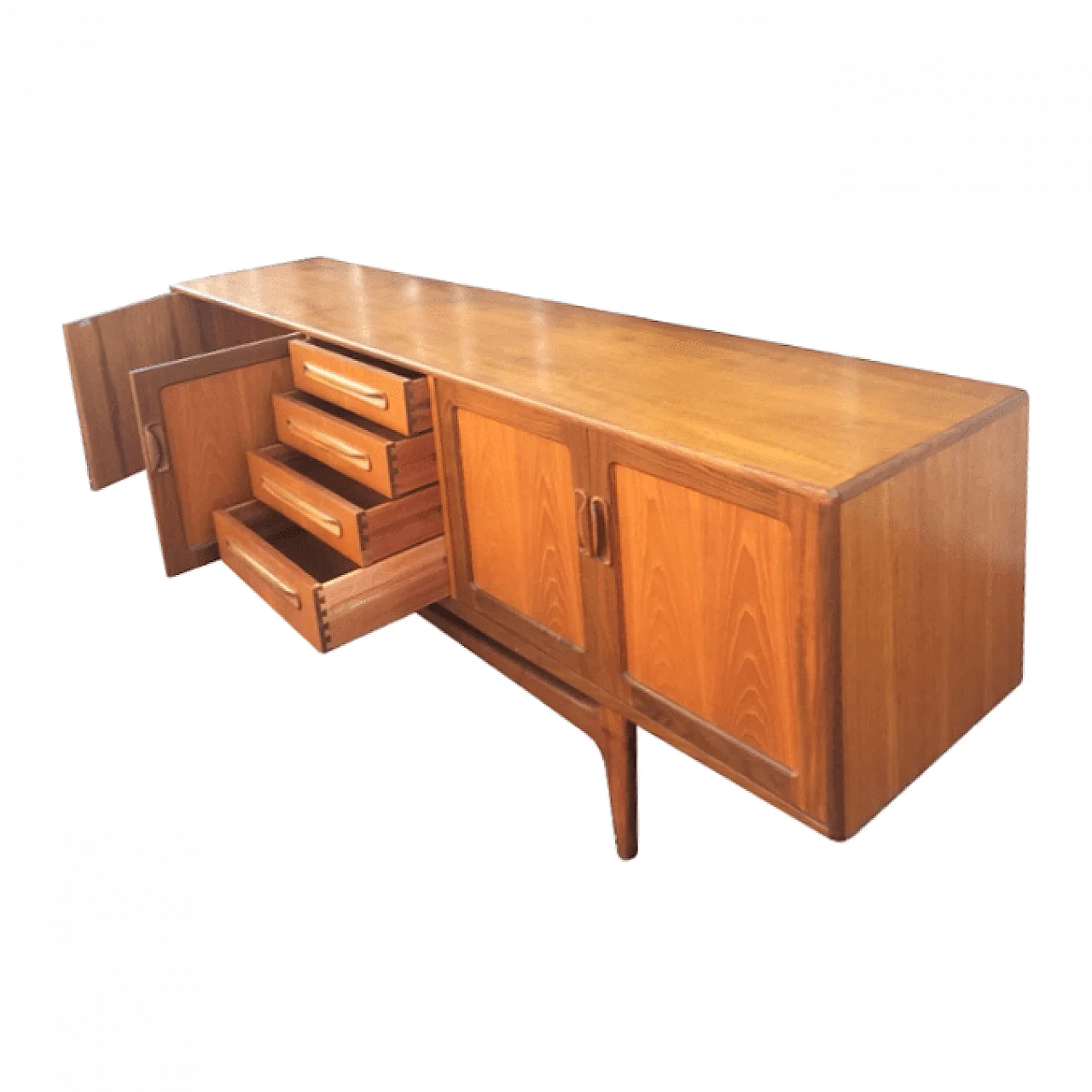 Credenza in teak di design danese G Plan UK, anni '50 6