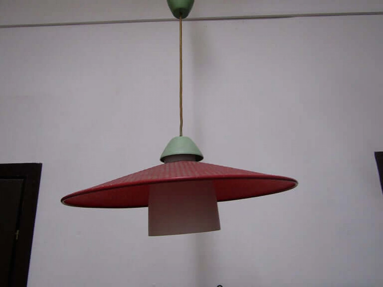 Height-adjustable chandelier, Stilnovo style, 1950s 1074091