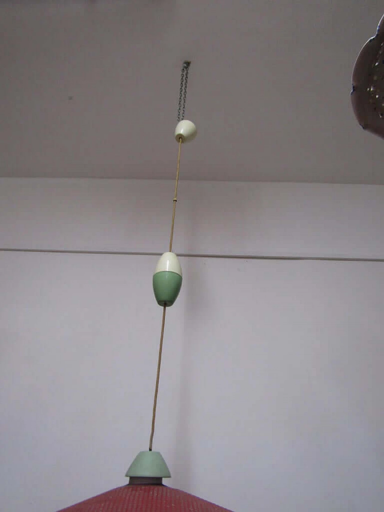 Height-adjustable chandelier, Stilnovo style, 1950s 1074097